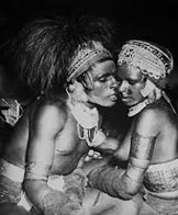 Formal lovemaking in highland Papua New Guinea (From "The Family of Man"